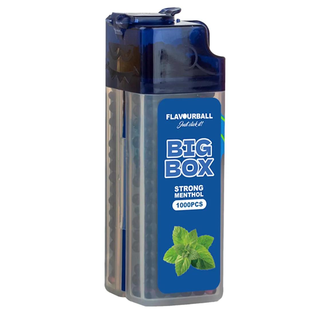 Flavourball - Stærk Menthol Aroma Klik Big Box 1000 stk - Billede 2