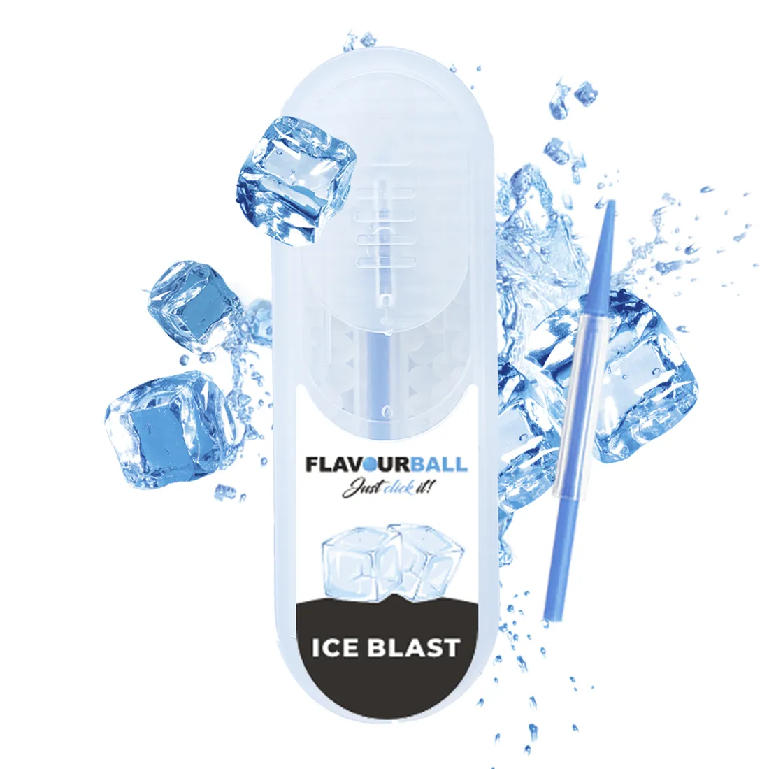 Flavourball – Ice Blast Aroma Kugler Slide Boks - Aroma Kugler