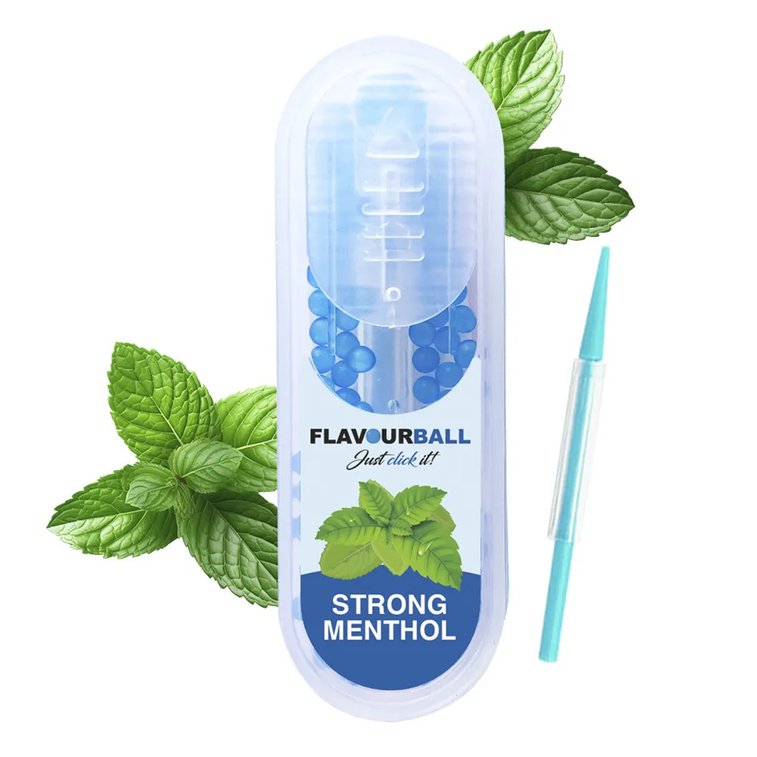 Flavourball – Stærk Menthol Aroma Kugler Slide Boks