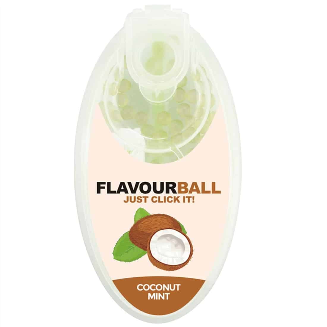 Flavourball - Kokos Aroma Klik Kugler 100 stk - Aroma Kugler