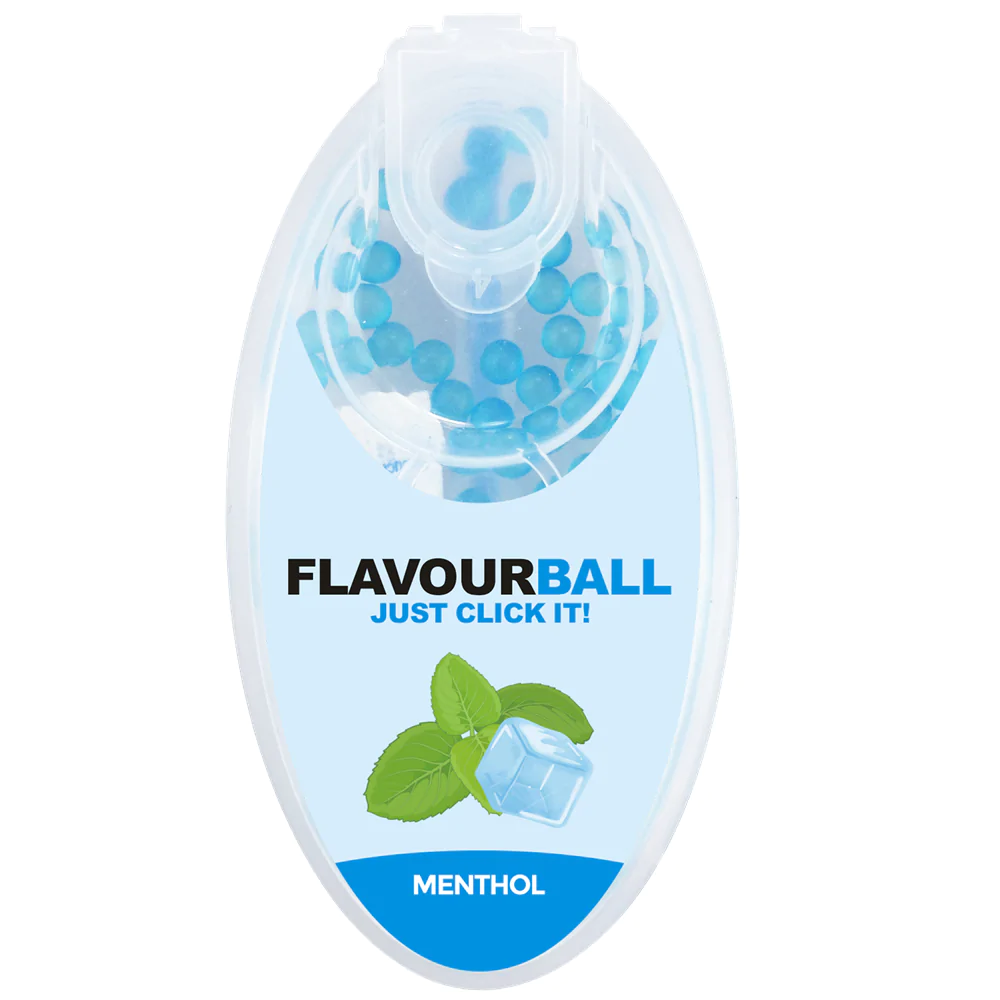 Flavourball - Menthol Aroma Klik Kugler 100 stk - Aroma Kugler