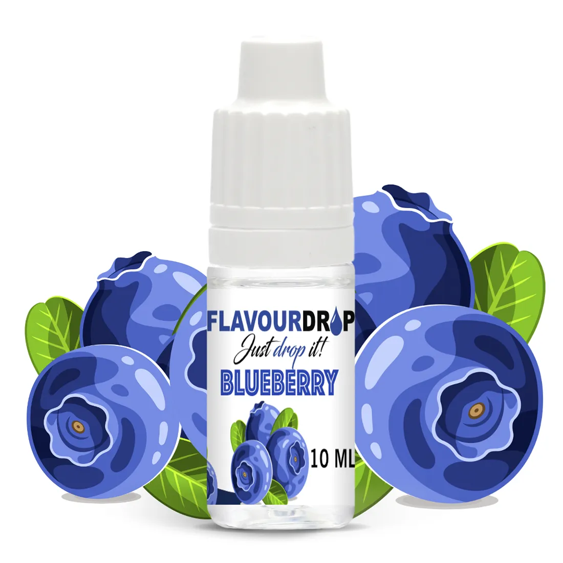 Flavourdrops - Blåbær Aroma Juice 10 ml